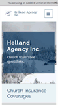 Mobile Screenshot of hellandagency.com