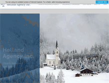 Tablet Screenshot of hellandagency.com
